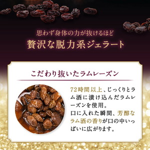 ジェラート ラムレーズン 1L【0120701】