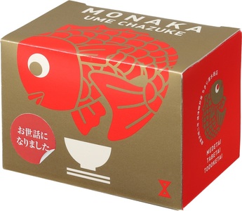 a10-1207　お世話になりました、メッセージ鯛もなか茶漬け6個