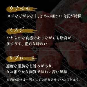 【和牛セレブ】鳥取和牛5種食べ比べ500g【化粧箱入り】