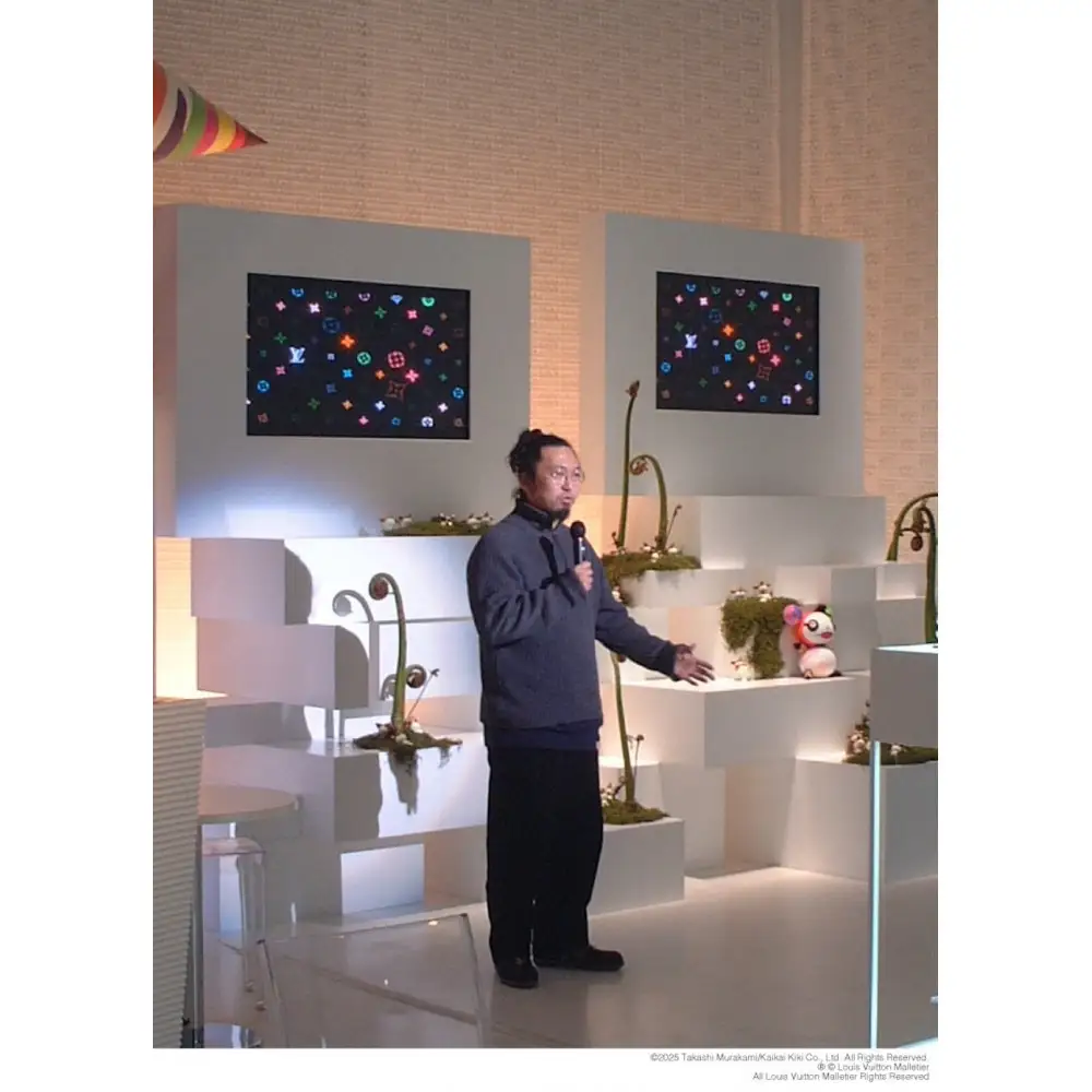 【ふるさと納税限定セット】12 inchレコード盤『LV MURAKAMI』トレーディングカード2パック入り