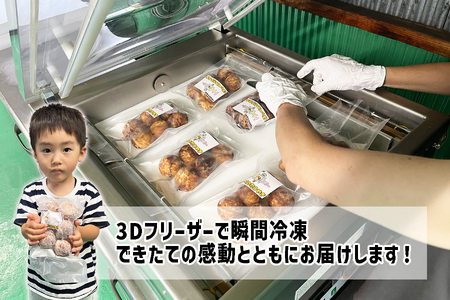 北海道産 たこ 使用 ほっぺ の たこ焼 18玉 （ 600g × 1袋 ） 日高昆布 使用 たこやき まだこ 冷凍 レンチン