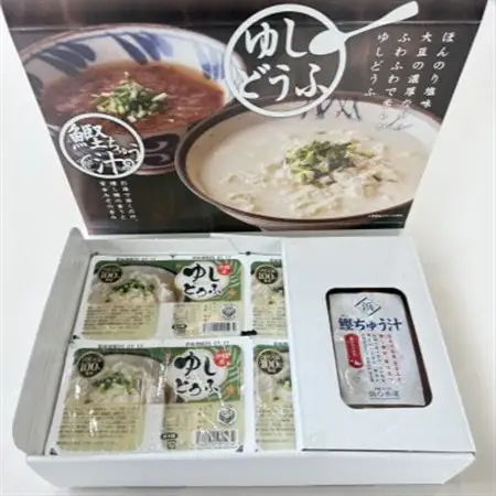 湧川食品の国産大豆100%ゆしどうふ＆鰹ちゅう汁セット【配送不可地域：離島】【1644492】