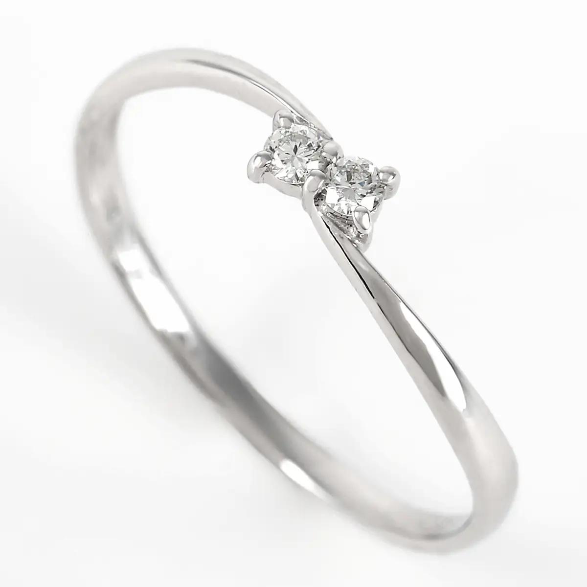 プラチナ　ダイヤ　0.05ct　リング　R953DI-P2 NSAN006
