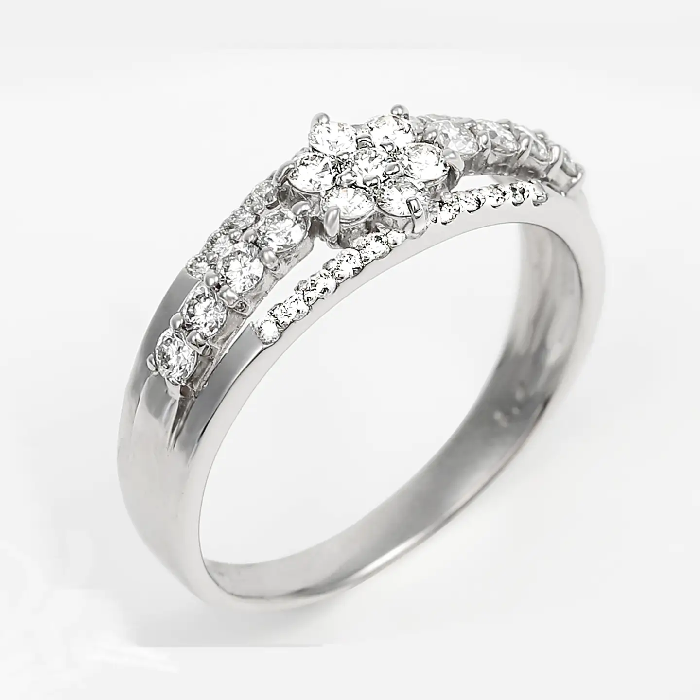 プラチナ ダイヤ リング 0.45CT R3363DI-P NSAN008