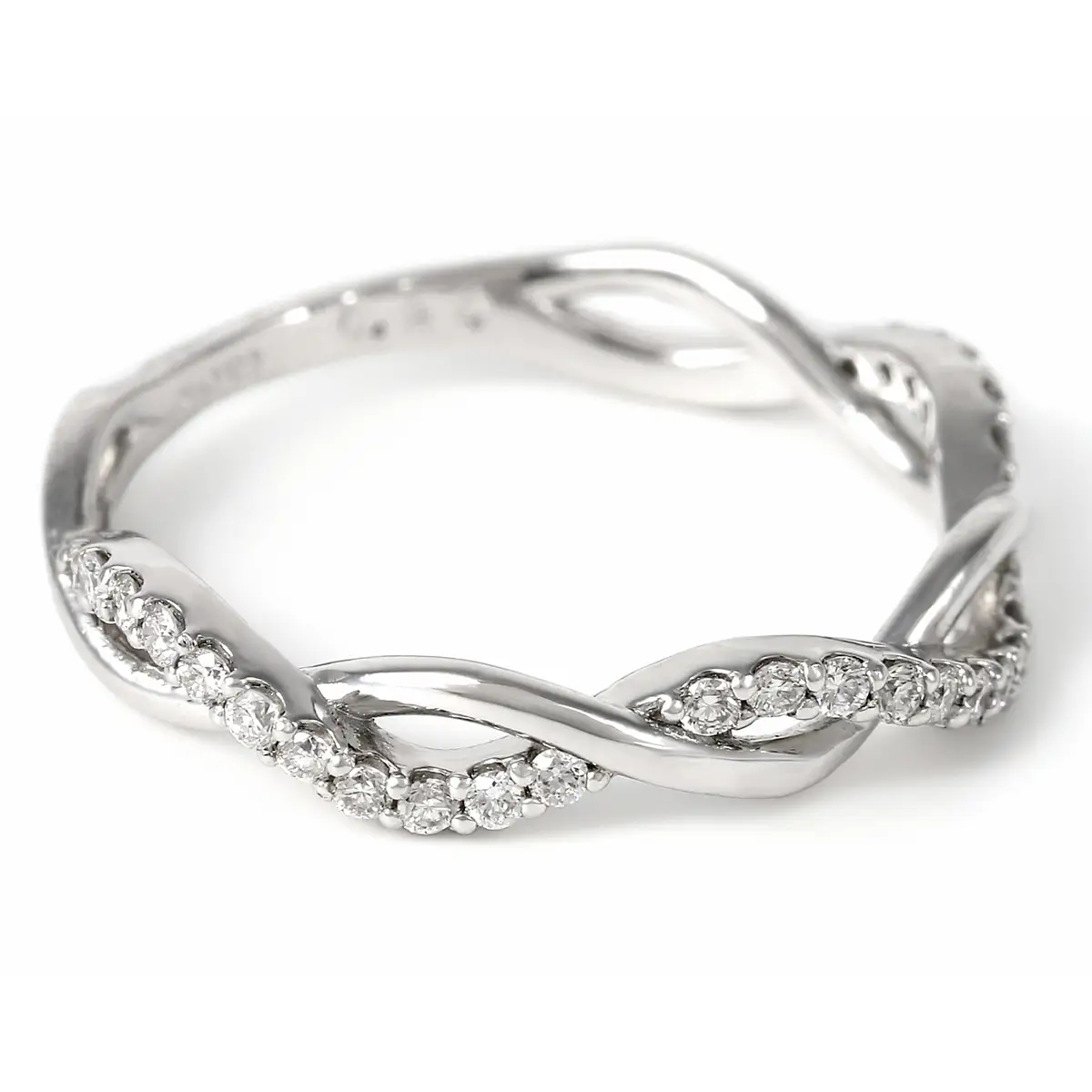 プラチナ950ハードプラチナ　ダイヤ　リング　0.20ＣＴ　R3651DI-P2 NSAN010