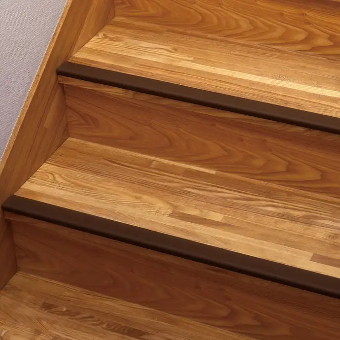 住宅階段すべり止め ホーム用ハイステップ／ブラウン