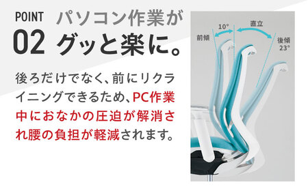 【レッド】オフィスチェアオカムラ  シルフィー　ホワイトボディ　(可動ヘッドレストタイプ) オフィスチェア [AKAA019-6]
