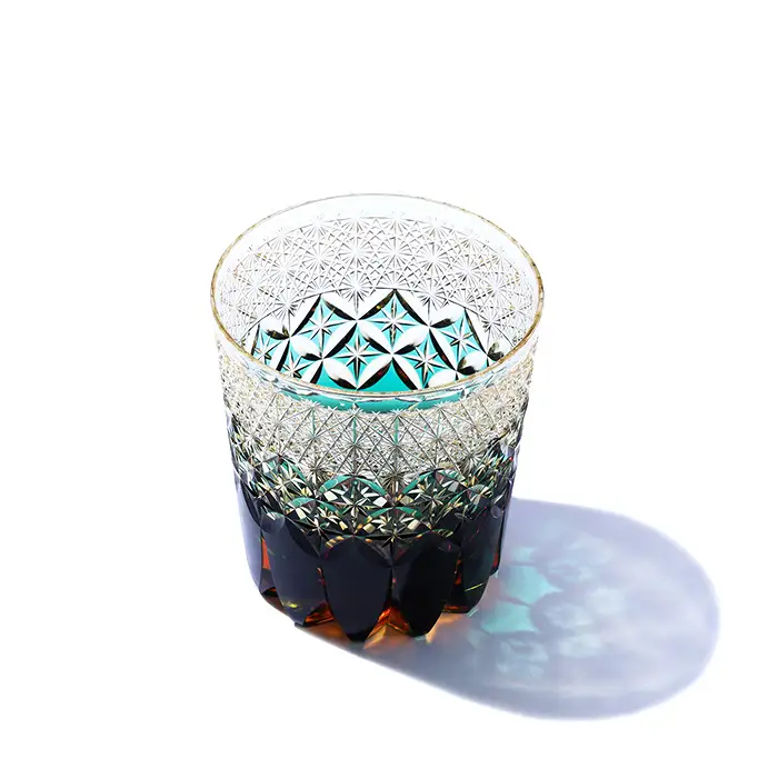伝統工芸士作・江戸切子 ／ ロックグラス グラス 酒器 杯 盃 さかずき