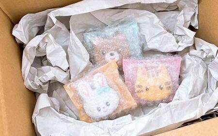 【シュガーフォリア】アイシングクッキー 動物 3種3個セット(うさぎ、クマ、ねこ) 栃木県産小麦使用！ 個包装 菓子 クッキー オリジナル 手作り かわいい お祝い 誕生日 記念日 イベント 贈答 ギフト プレゼント 栃木県 足利市 F7Z-1431