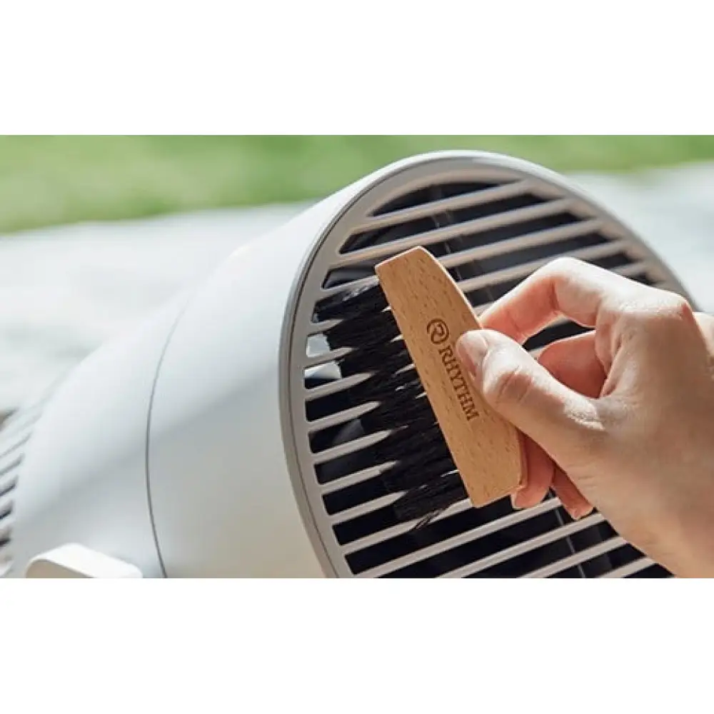 リズム 大風量2重反転ファン搭載サーキュレーター Silky Wind Circulator ライトグレー　【11100-1822】