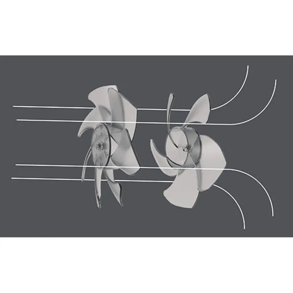 リズム 大風量2重反転ファン搭載ハンディファン Silky Wind Mobile 3.2 ライトグレー　【11100-1848】