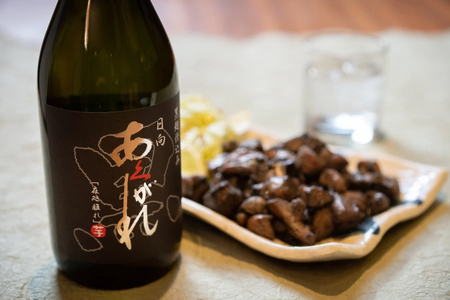 焼酎セット 日向あくがれ 白麹仕込み 黒麹仕込み かくちゃん農園 平兵衛酢果汁 計3本 セット 箱入り [藤原酒店 宮崎県 日向市 452061472]