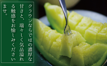 【4ヶ月定期便】クラウンメロン（訳あり）1玉入 メロン デザート グルメ 果物 フルーツ 季節の果物 スイーツ 袋井市 静岡県