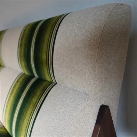 A Sofa(エーソファ)幅150cm　グリーンストライプ【SWOF】【配送不可地域：離島・沖縄県】【1644913】