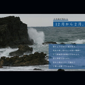 【希少】天然岩のり　十六島海苔（うっぷるいのり）