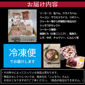 ソーセージ・ハム・ジャーキー他詰め合わせセット（シェモワB）