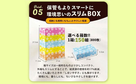 毎月6回　プラムファッション Boxティッシュ 5箱×2パック