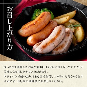 【訳あり】業務用 鹿児島県産 あらびきフランク 2種 2.4kg【00-008-29】