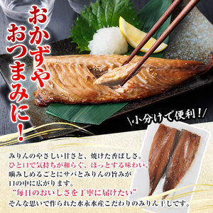 国産 さば みりん干し(計12枚・1袋2枚入り×6) 味醂 漬け魚 サバ 鯖 焼き魚 簡単 干物 ひもの 切り身 時短 おかず お弁当 国産 冷凍 宮崎県 門川町 【E-33】【水永水産】