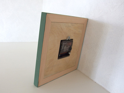 3色から選べるスペインタイルの時計 【ブルー】 mi0031-0029-1 雑貨 日用品 ｲﾝﾃﾘｱ 時計 ｽﾍﾟｲﾝﾀｲﾙ ﾊﾝﾄﾞﾒｲﾄﾞ 手作り