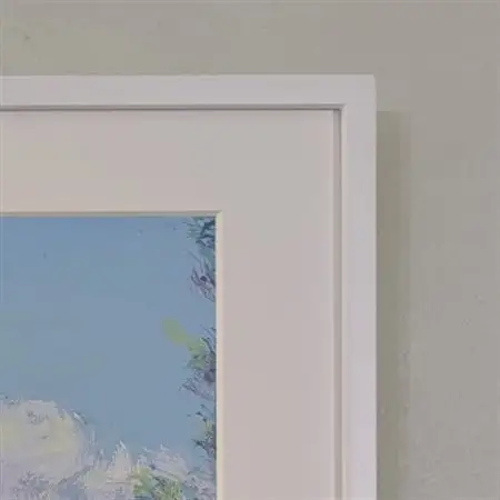風景画・景行天皇陵～三輪山【山辺の道】(A3サイズ複製画・額装込)【1631332】