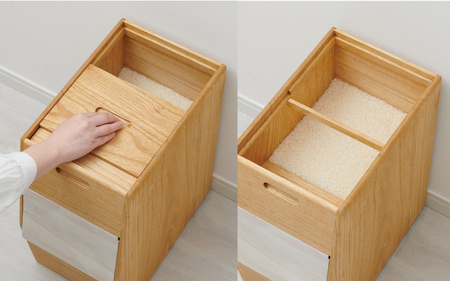 Kirisai 桐のこめ櫃20kg