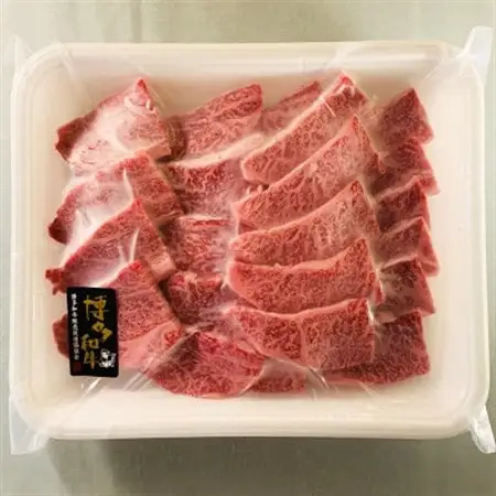 【毎月定期便】【博多和牛】焼肉用　(合計500g)全4回【配送不可地域：離島】【4071632】