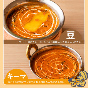【マイルド】ビスヌ 本格カレー 5種_ビスヌ 本格 カレー 5種 バターチキン 豆 海老 チキン キーマ 各 1個 マイルド インドカレー スパイス こだわり インド 直輸入 Aランク できたて 冷凍 真空パック お取り寄せ 福岡県 久留米市 送料無料 〔Ca046-01〕
