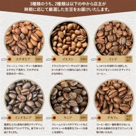 自家焙煎スペシャルティコーヒー豆 店主おすすめ3種 計300g【1653005】