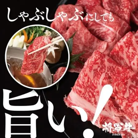 【将軍牛】特選すき焼きしゃぶしゃぶセット ロース もも 2種類 500g【配送不可地域：離島・北海道・沖縄県】【1653543】