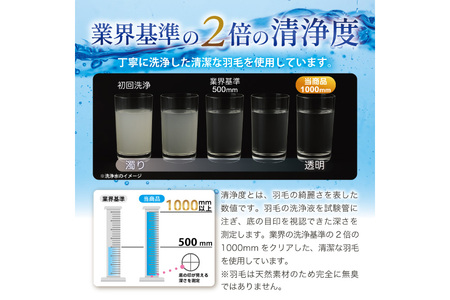 羽毛布団 本掛け  セミダブル 60番手サテン 綿100％ グレー ｜[川村羽毛 山梨県 韮崎市 20745164]