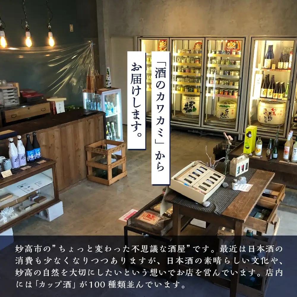 新潟県妙高飲み比べカップ酒セット(下越エリア) カップ酒  詰め合せ