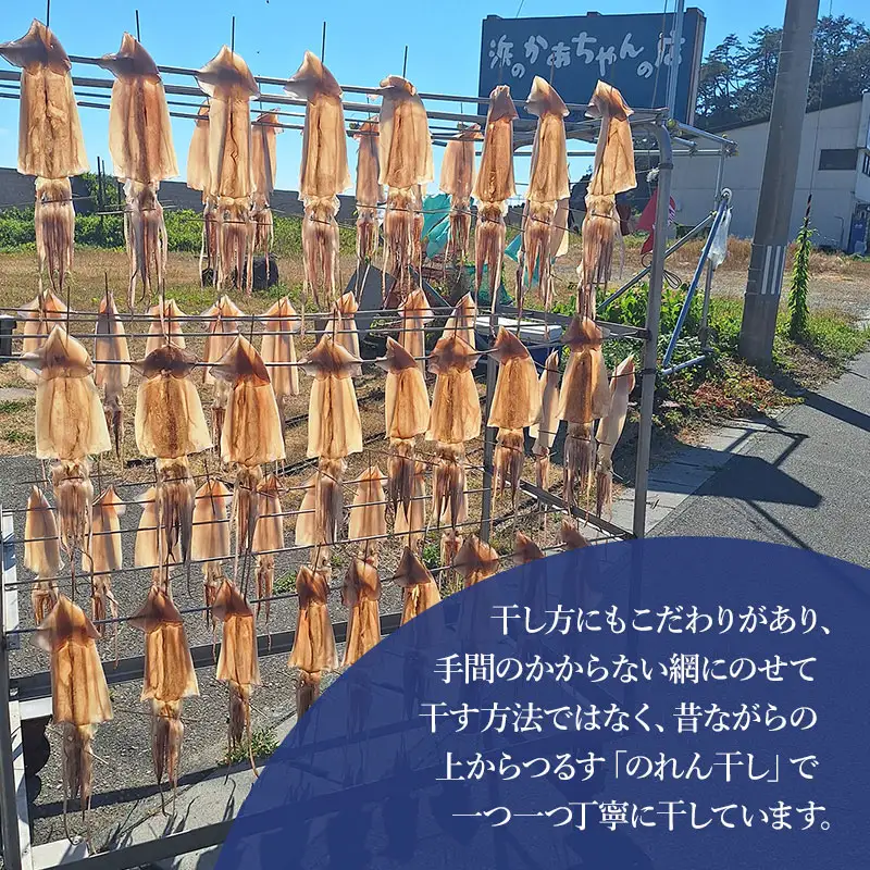 鼠ヶ関名産　いかの一夜干し 4枚セット　鼠ヶ関水産加工生産組合