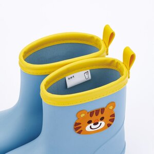 ワッペン付レインブーツ　チアフルタイガー　16cm　5-106