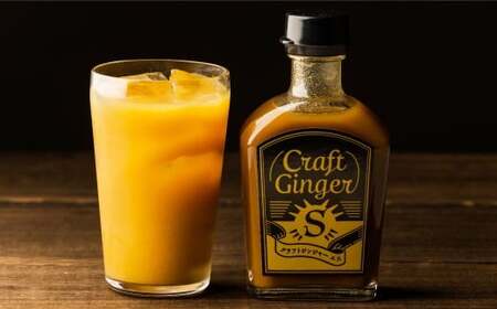 【12ヵ月定期便】 Craft GingerS＆M 200ml 無添加 国産 生姜 ジンジャーシロップ 2本セット 合計4.8L ／ シロップ しょうが ジンジャー 高知県 香美市