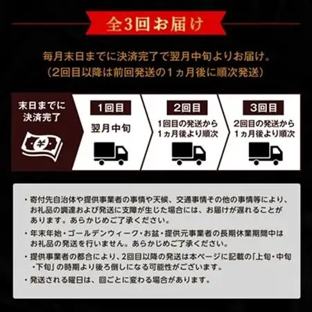 【毎月定期便】黒毛和牛焼肉お楽しみ定期便1.2kg(枕崎市) DD0-0029 全3回【配送不可地域：離島】【4072115】