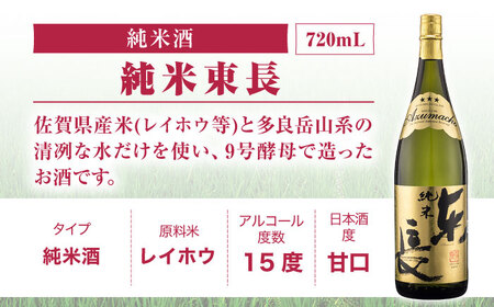 【定期便】 日本酒 東長純米飲みくらべ3種 NAH120 日本酒 全12回