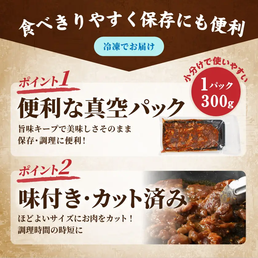 牛ヒレタレ漬け900g(焼肉用カット)_LG-3329_(都城市) 