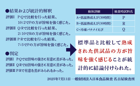 殻付き低温熟成海老6尾×6P《配達不可エリア：北海道・沖縄・離島》・K318-11