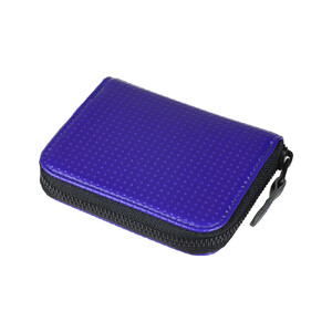 ミニマム財布/ ブルー M074