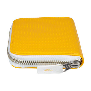 FUKUNARY ミニマム財布 バレーボール生地 / イエロー M074