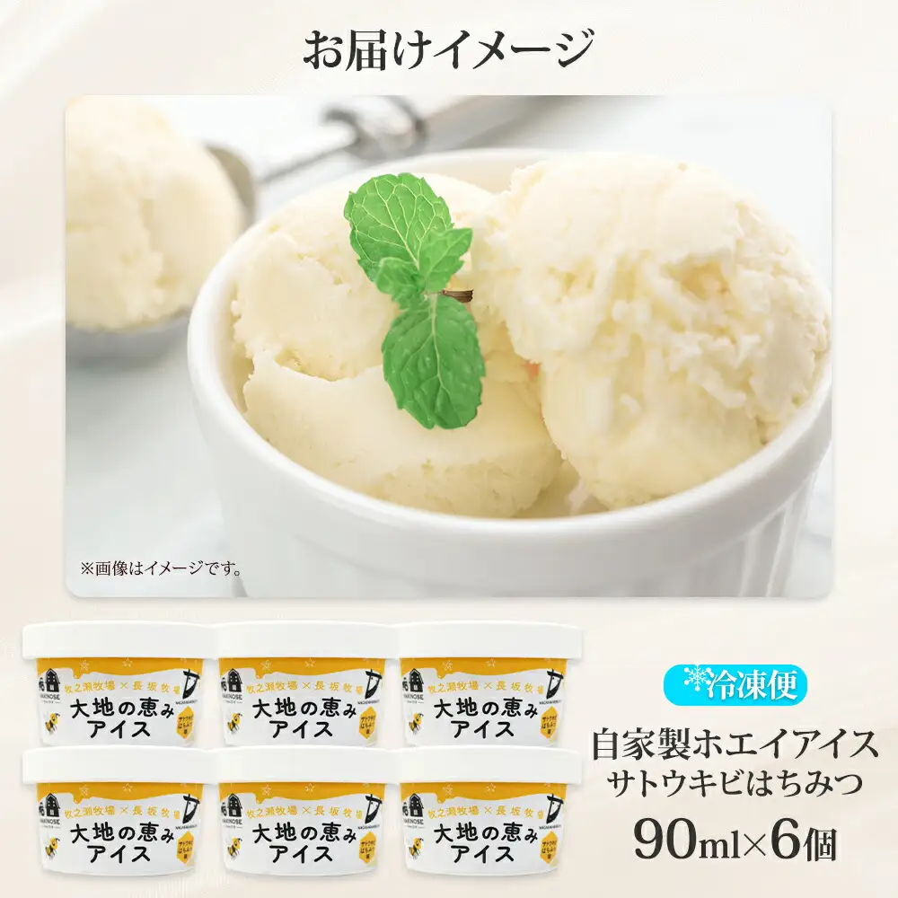 3451. 牧之瀬牧場 自家製ホエイアイス  蜂蜜サトウキビ 6個 アイス 氷菓子 ひんやり アイスクリーム ホエイ 自家製アイス 自家製 さとうきび きび糖 キビ糖 はちみつ 蜂蜜 濃厚 冷凍 スイーツ デザート お取り寄せ 送料無料 北海道 弟子屈町