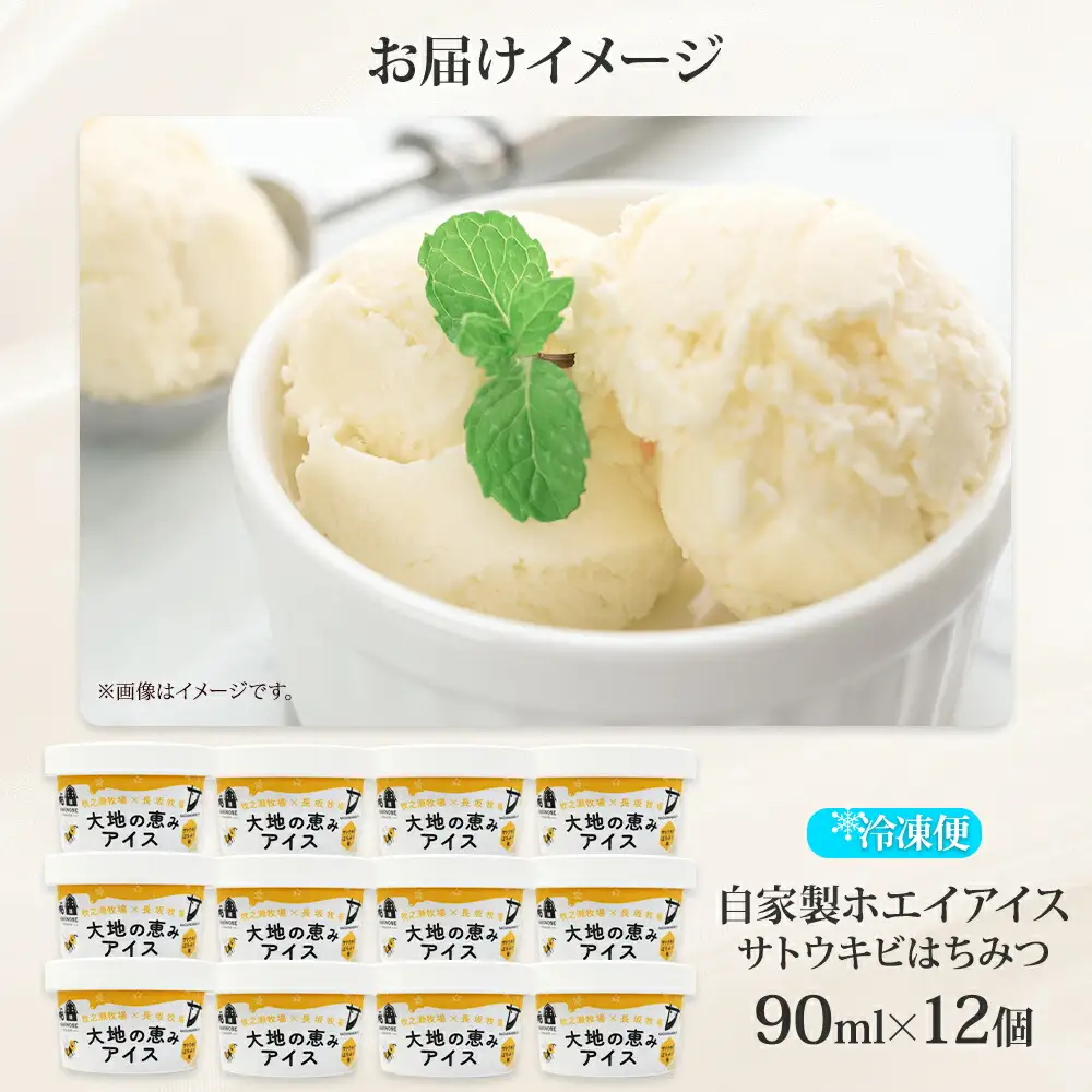 3452. 牧之瀬牧場 自家製ホエイアイス  蜂蜜サトウキビ 12個 アイス 氷菓子 ひんやり アイスクリーム ホエイ 自家製アイス 自家製 さとうきび きび糖 キビ糖 はちみつ 蜂蜜 濃厚 冷凍 スイーツ デザート お取り寄せ 送料無料 北海道 弟子屈町