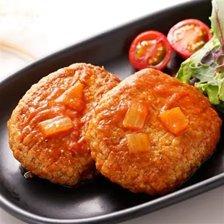 大野城市限定!トマトソース煮込みハンバーグセット 1.6kg(160g×10P)(大野城市)【配送不可地域：離島】【1643596】