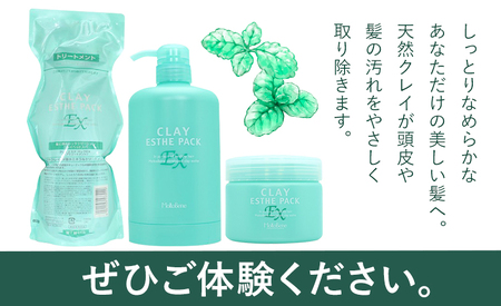 トリートメント クレイエステ パック EX 500g《30日以内に出荷予定(土日祝除く)》茨城県 結城市 化粧品 ヘアケア トリートメント ミント スカルプ ヘアエステ クレイ 詰め替え用 ケア用品 ヘア 美容【配送不可地域あり】