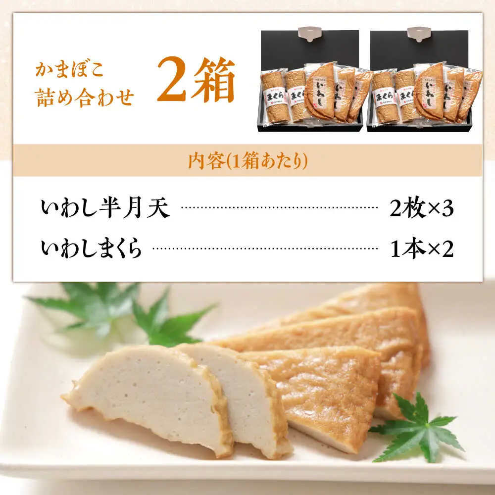【創業明治14年の老舗】大容量！いわし 半月天 ・ まくら 詰め合わせ / かまぼこ 蒲鉾 カマボコ 練り物 詰め合わせ / 南島原市 / 内田蒲鉾店[SAH011]