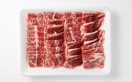【訳あり】赤牛 焼肉 用 カット （バラ・ロース） 500g 熊本県産 牛肉 牛 国産 国産牛 熊本 肉 あか牛 焼き肉 セット 牛バラ 牛ロース