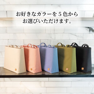 帆布 トート (ブルー) 大 裏地付き【 トート 】