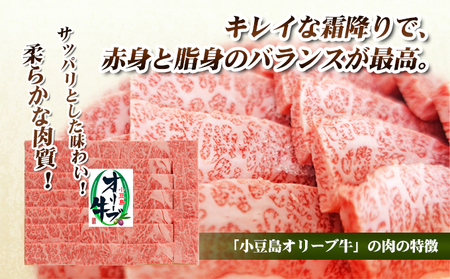 小豆島 オリーブ牛 カルビ 焼き肉用 450g 和牛 黒毛和牛 ブランド牛 国産牛 国産牛肉 牛肉 牛 お肉 肉 焼き肉 焼肉 焼肉用 焼肉用牛肉 牛カルビ 食品 香川 香川県 土庄町