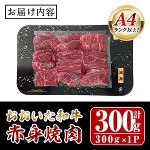 おおいた和牛 A4ランク以上！ 赤身 焼肉 (300g) 牛肉 肉 赤身肉 低温熟成 肩 モモ 和牛 国産 焼肉 冷凍  【opah015】【ネクサ】
